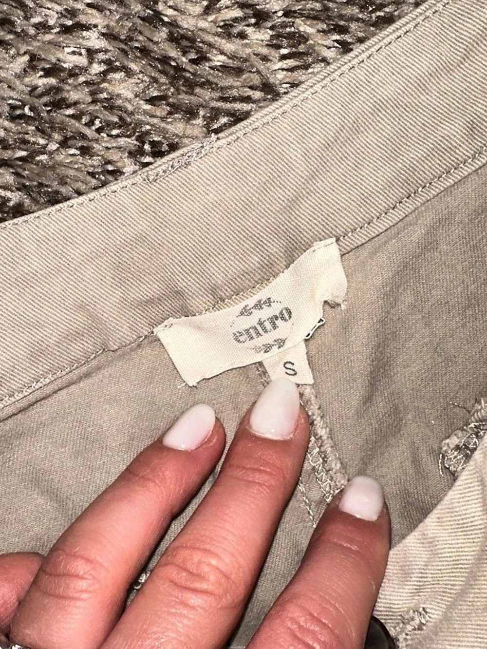 Entro Wide Leg Pants in White Size Small Like New - Picture 5 of 5